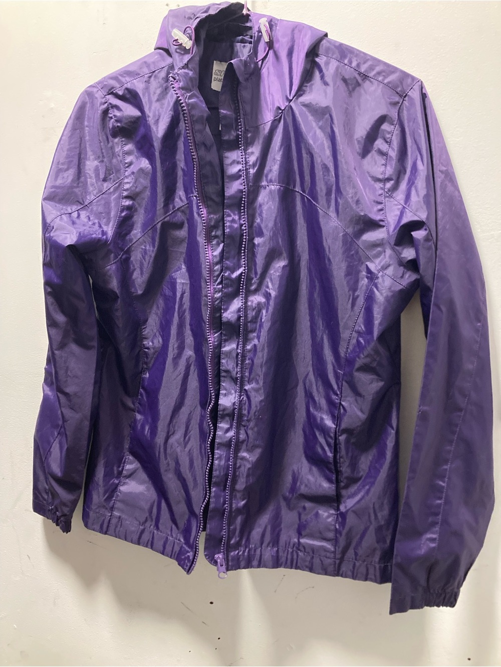 Purple Women's Ski & Snow Jacket - Lightweight Hooded Shell
